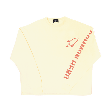 Cream  Everyday Hero Work Long Sleeve T-shirt
